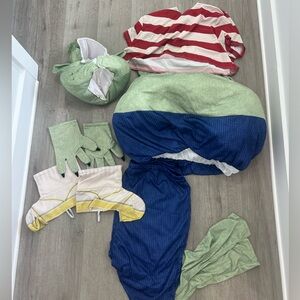 Striped Costume Set with Accessories